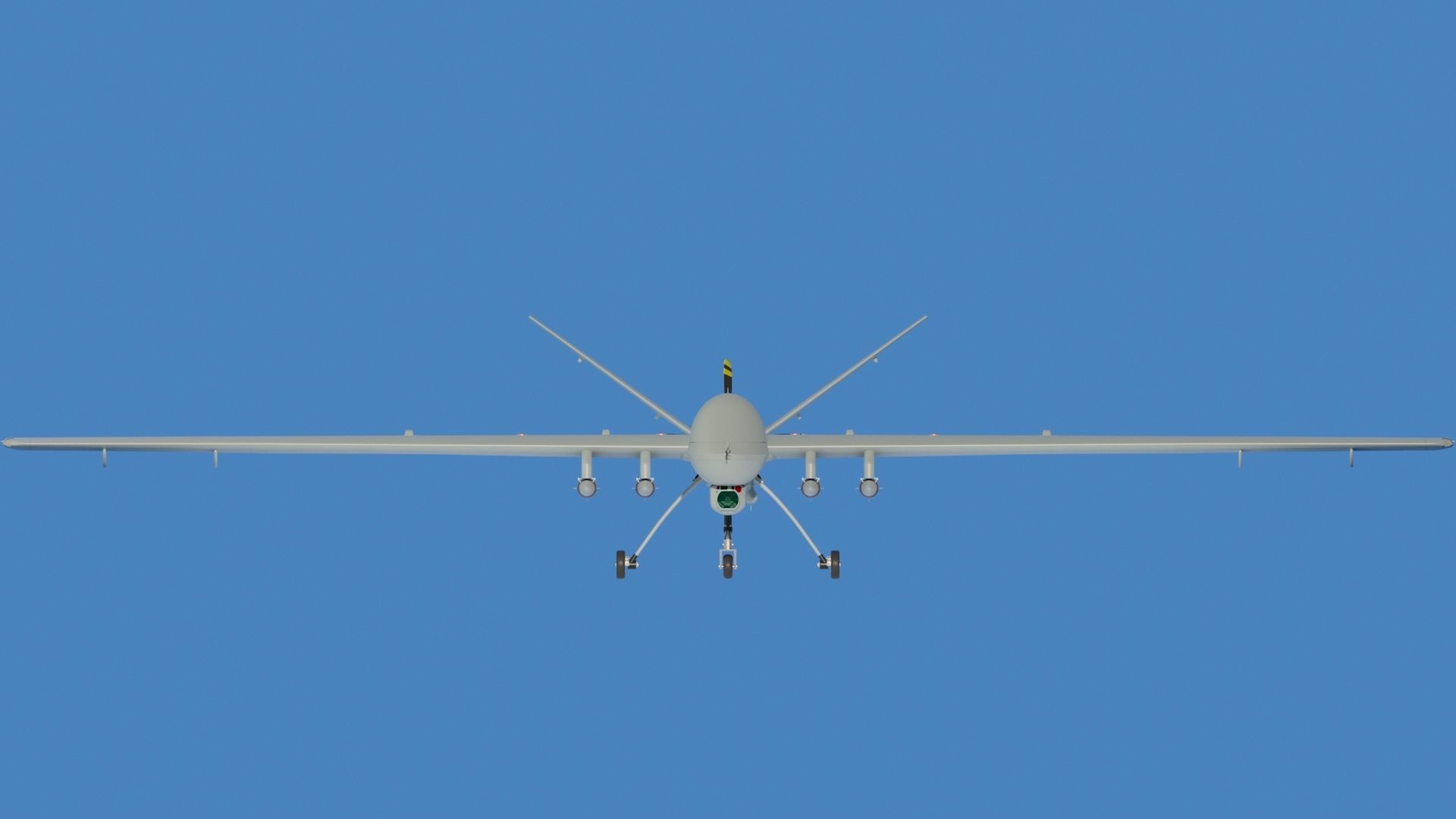 MQ-9 Reaper Drone 3D model_3