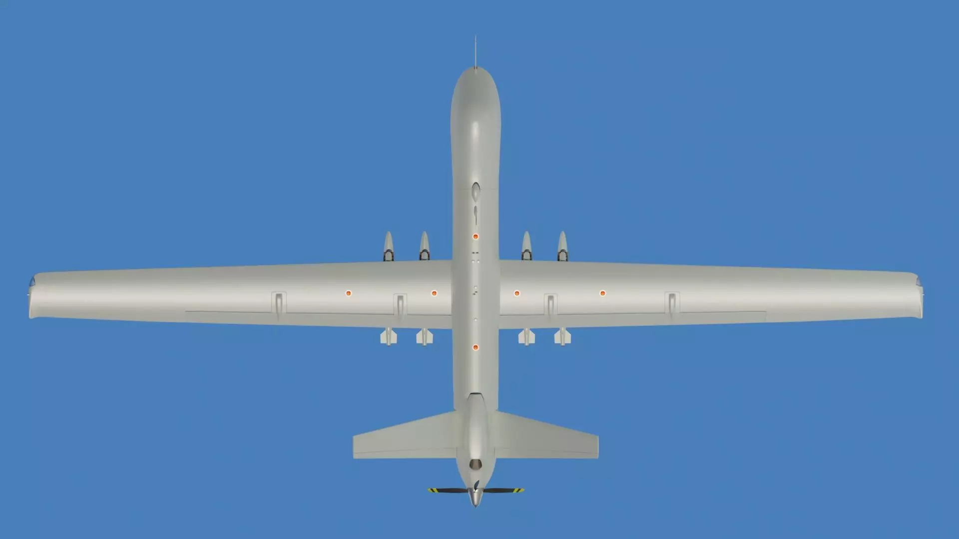 MQ-9 Reaper Drone 3D model_0