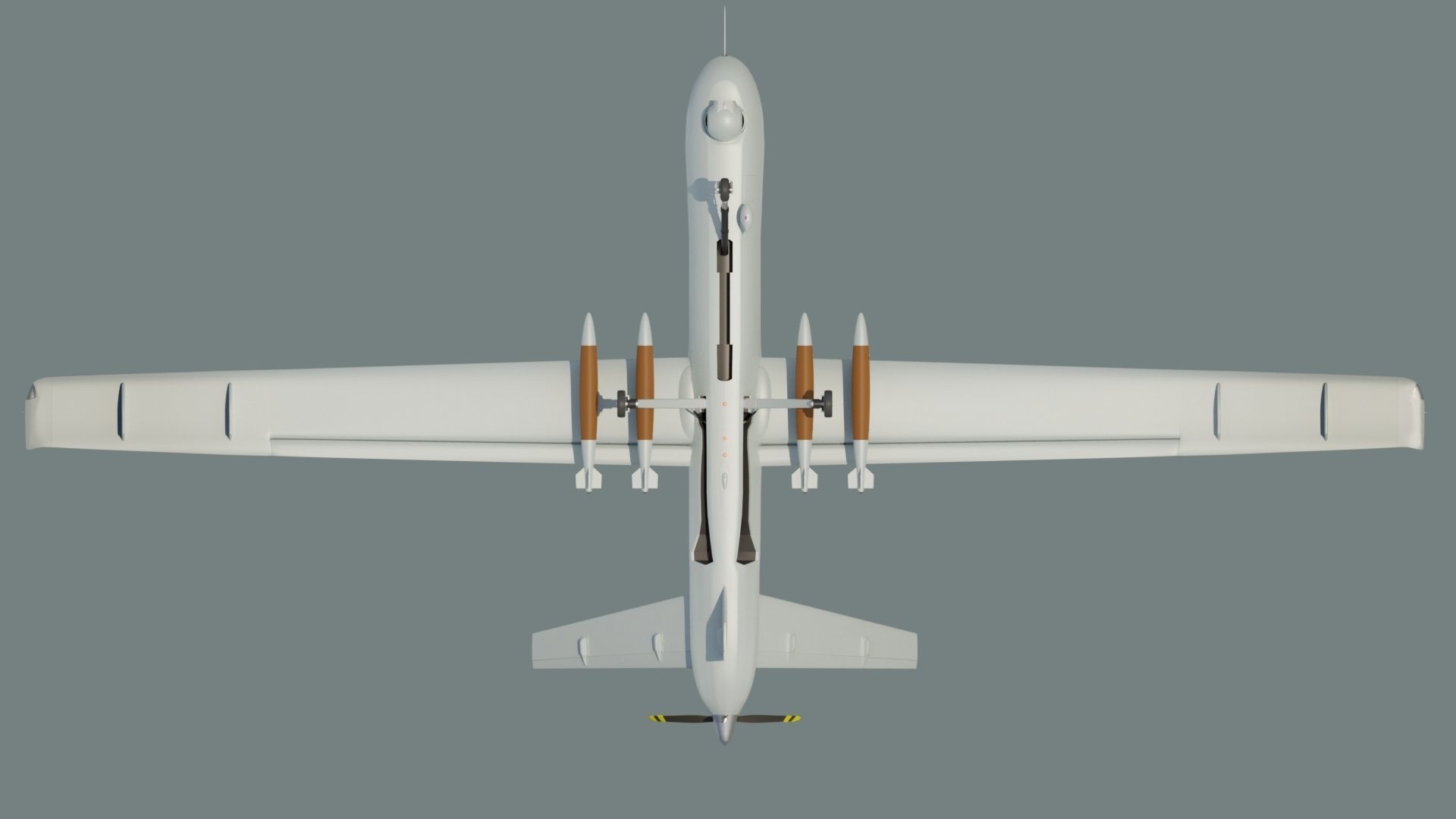 MQ-9 Reaper Drone 3D model_2