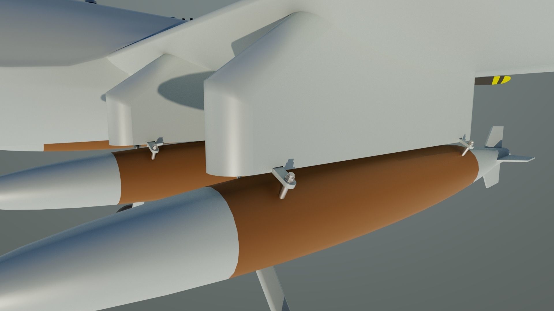 MQ-9 Reaper Drone 3D model_12