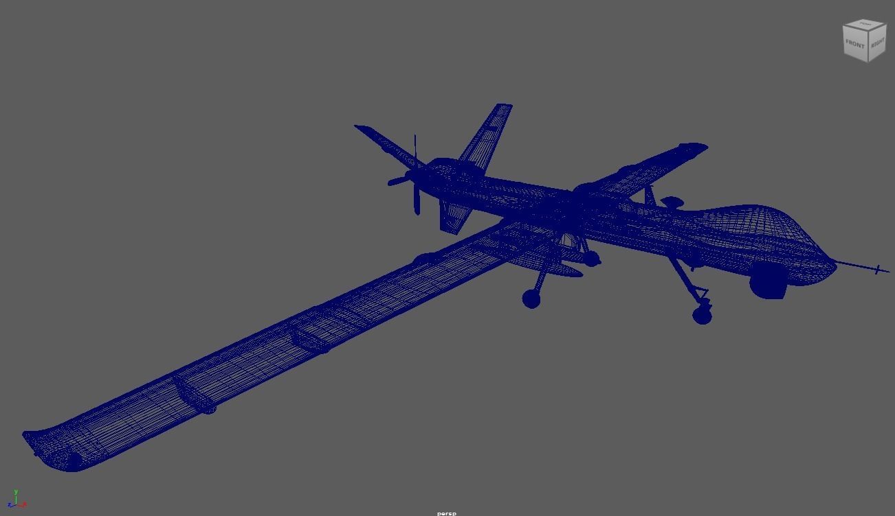 MQ-9 Reaper Drone 3D model_37