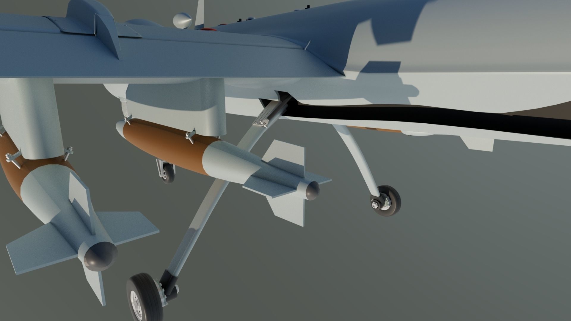 MQ-9 Reaper Drone 3D model_30