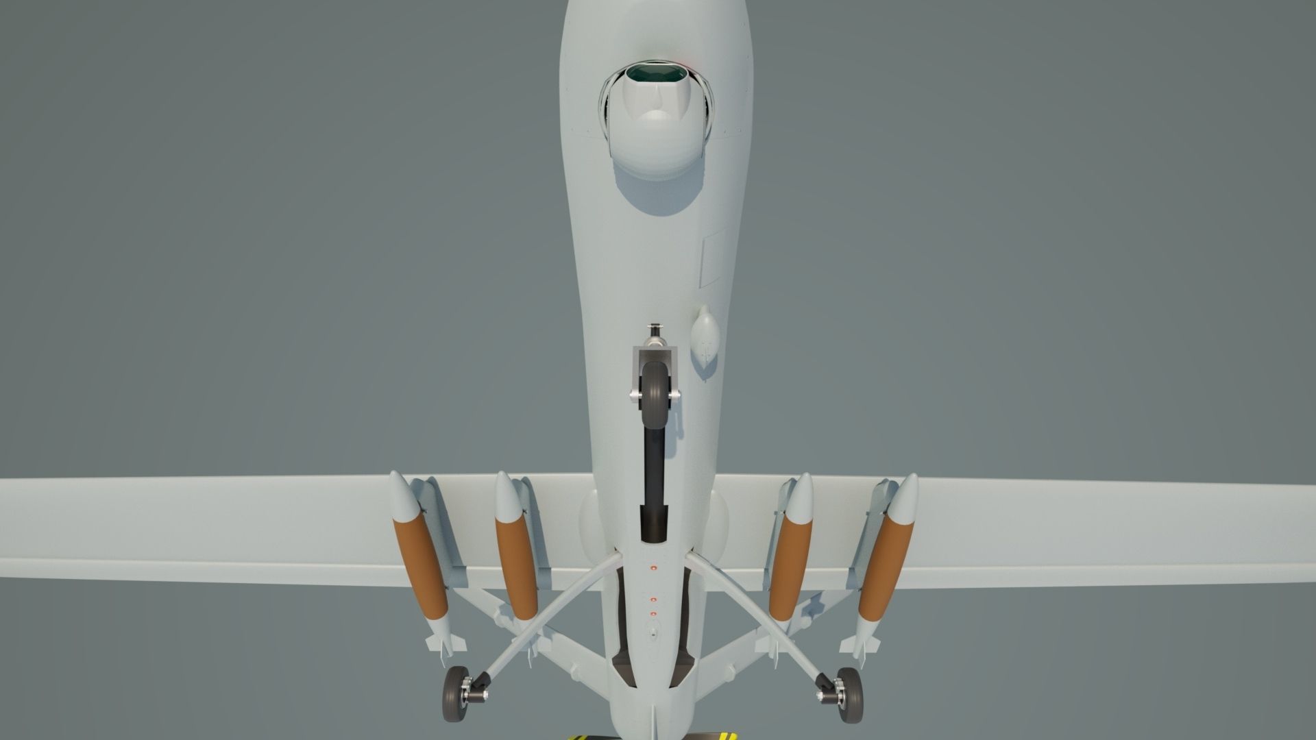 MQ-9 Reaper Drone 3D model_7