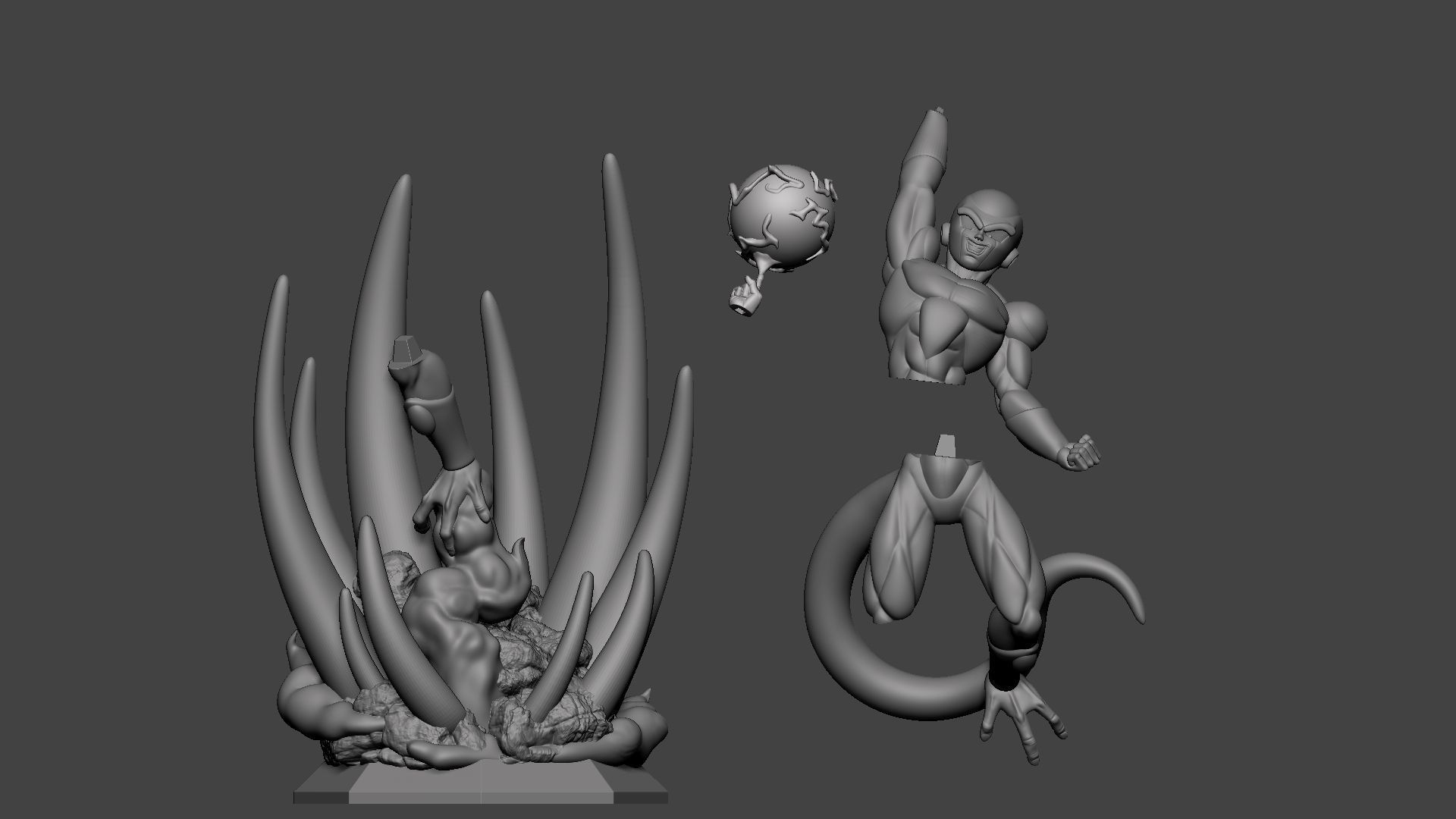 Dragon ball z Frieza l Freezer 3D print model_3