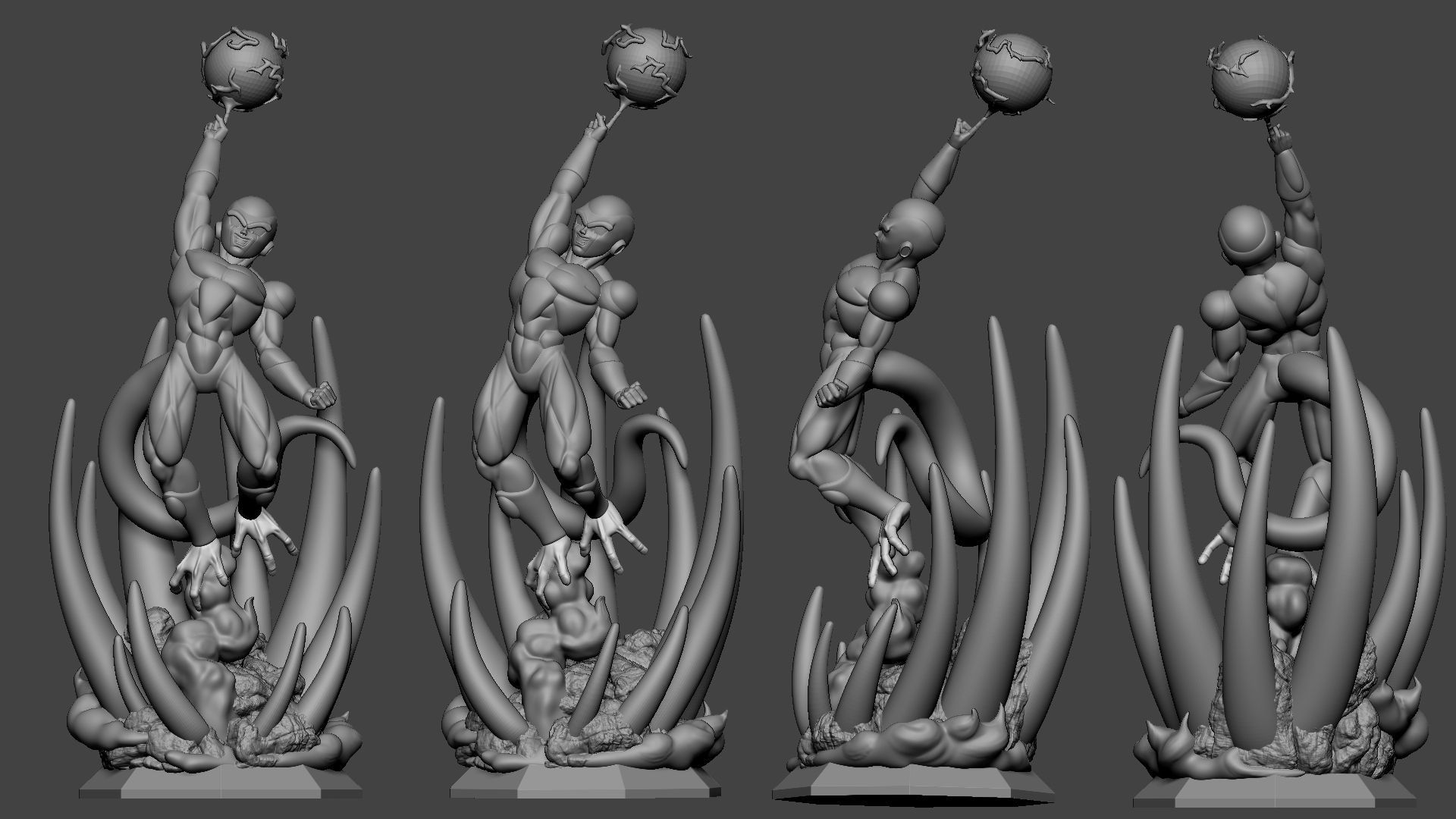 Dragon ball z Frieza l Freezer 3D print model_2