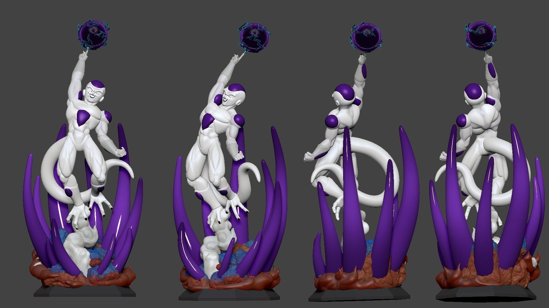 Dragon ball z Frieza l Freezer 3D print model_1