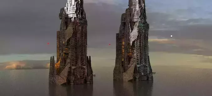 Dark Alien Observatory Tower 3