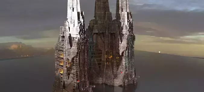  Alien Observatory Hub Kit bash