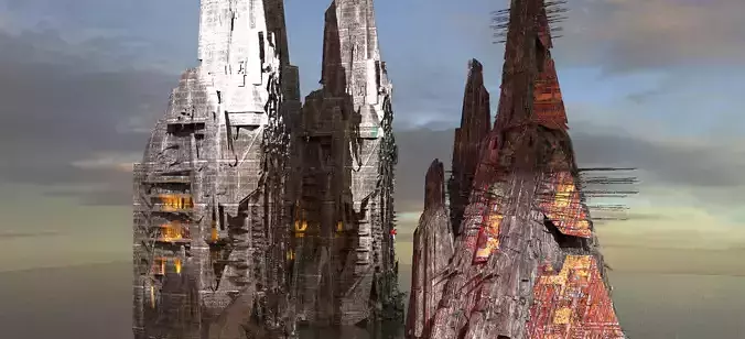 Elite Ruler Observatory exterior 2 Kit bash 