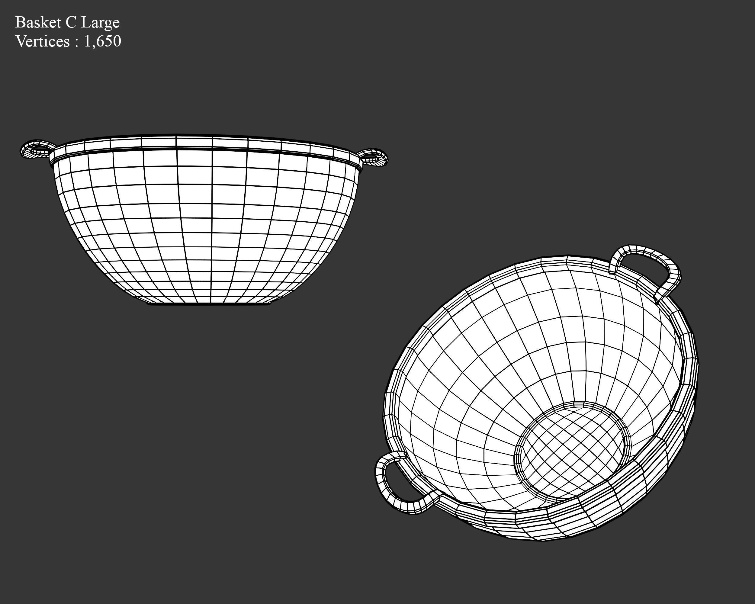 Medieval Collection Containers Baskets and Bags _16