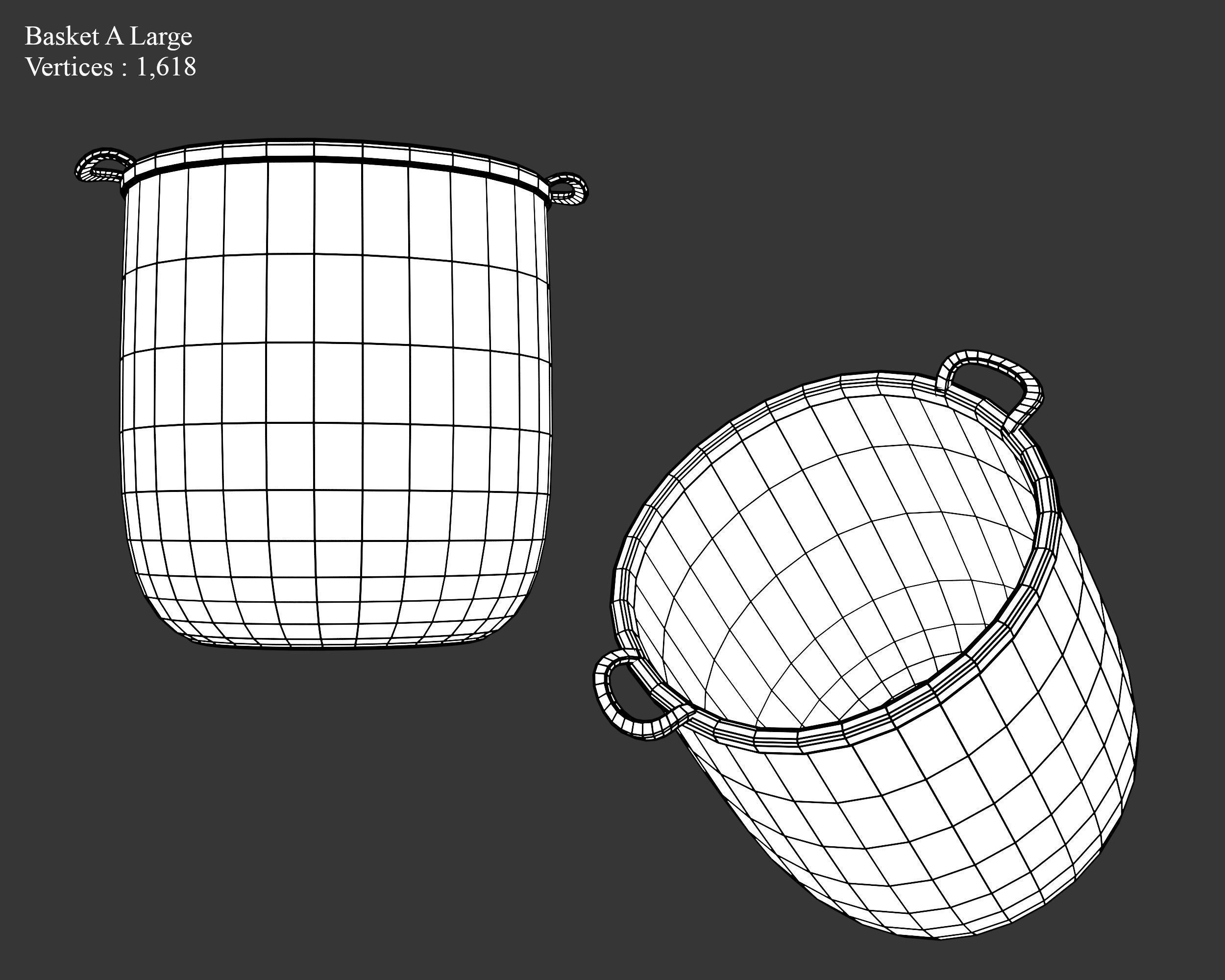 Medieval Collection Containers Baskets and Bags _8