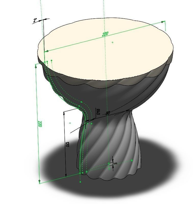 Djembe 3 for 3D printing 3D print model_2