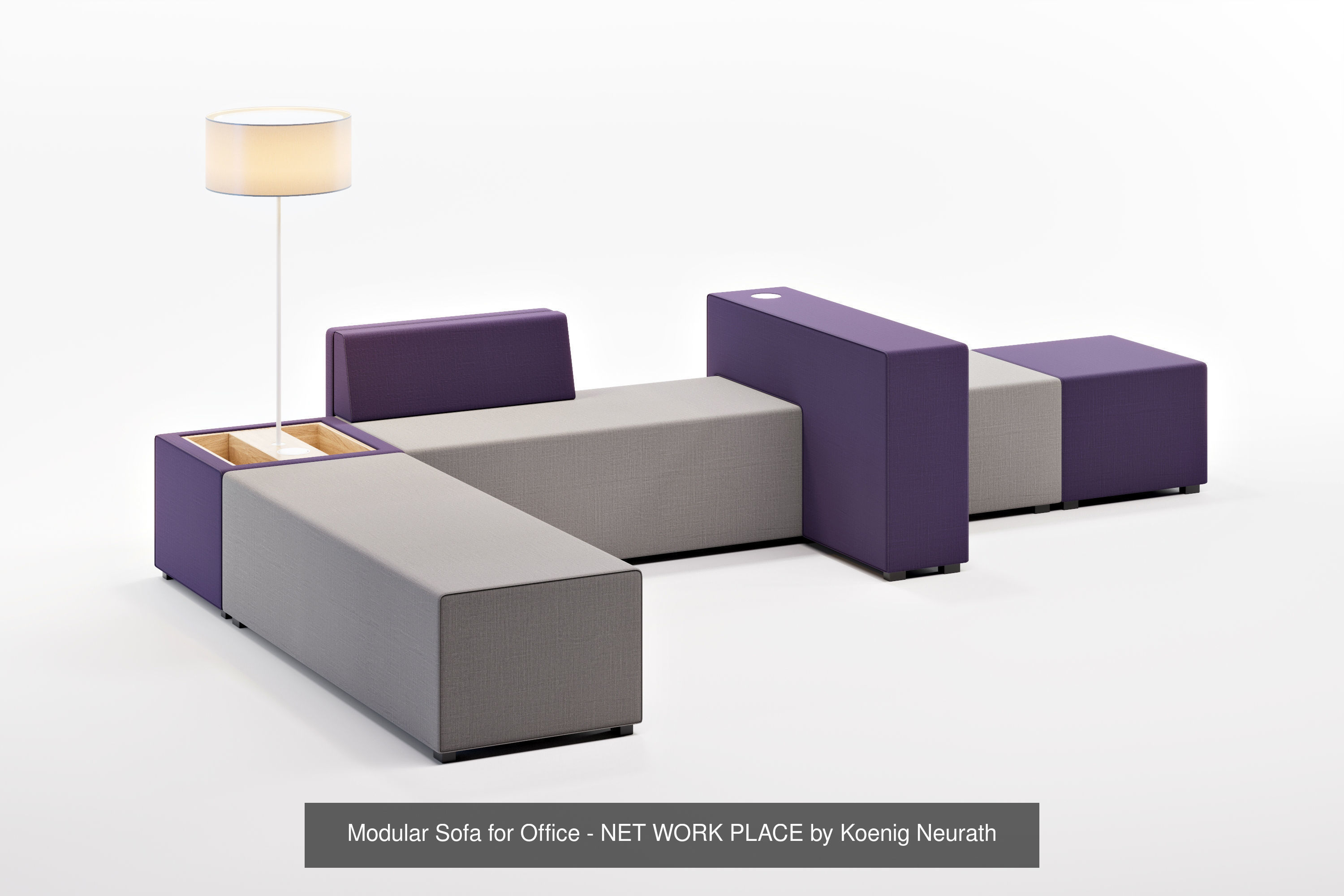 Collection of Office Furniture - Modern Minimalist Style _10