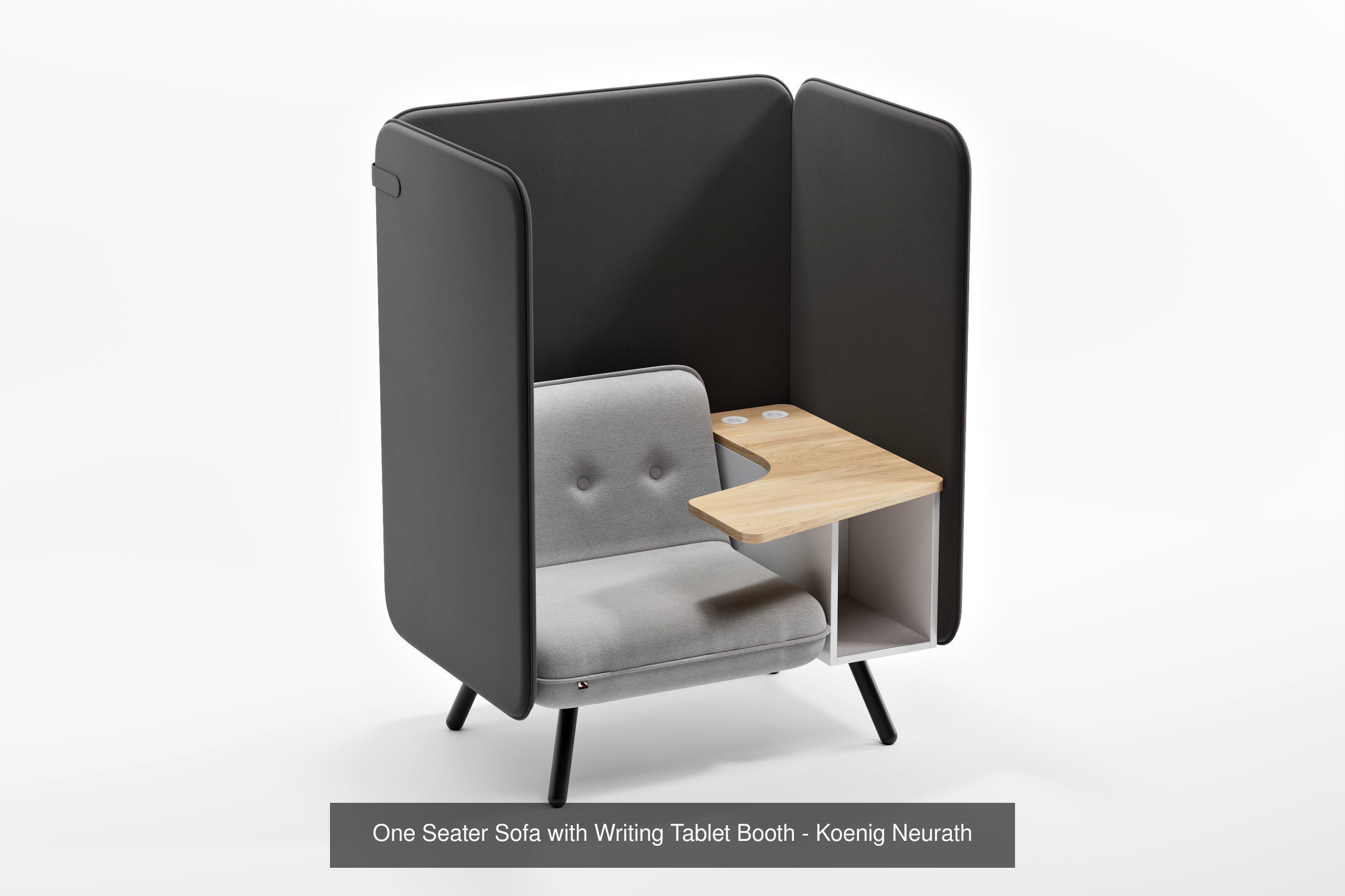 Collection of Office Furniture - Modern Minimalist Style _17