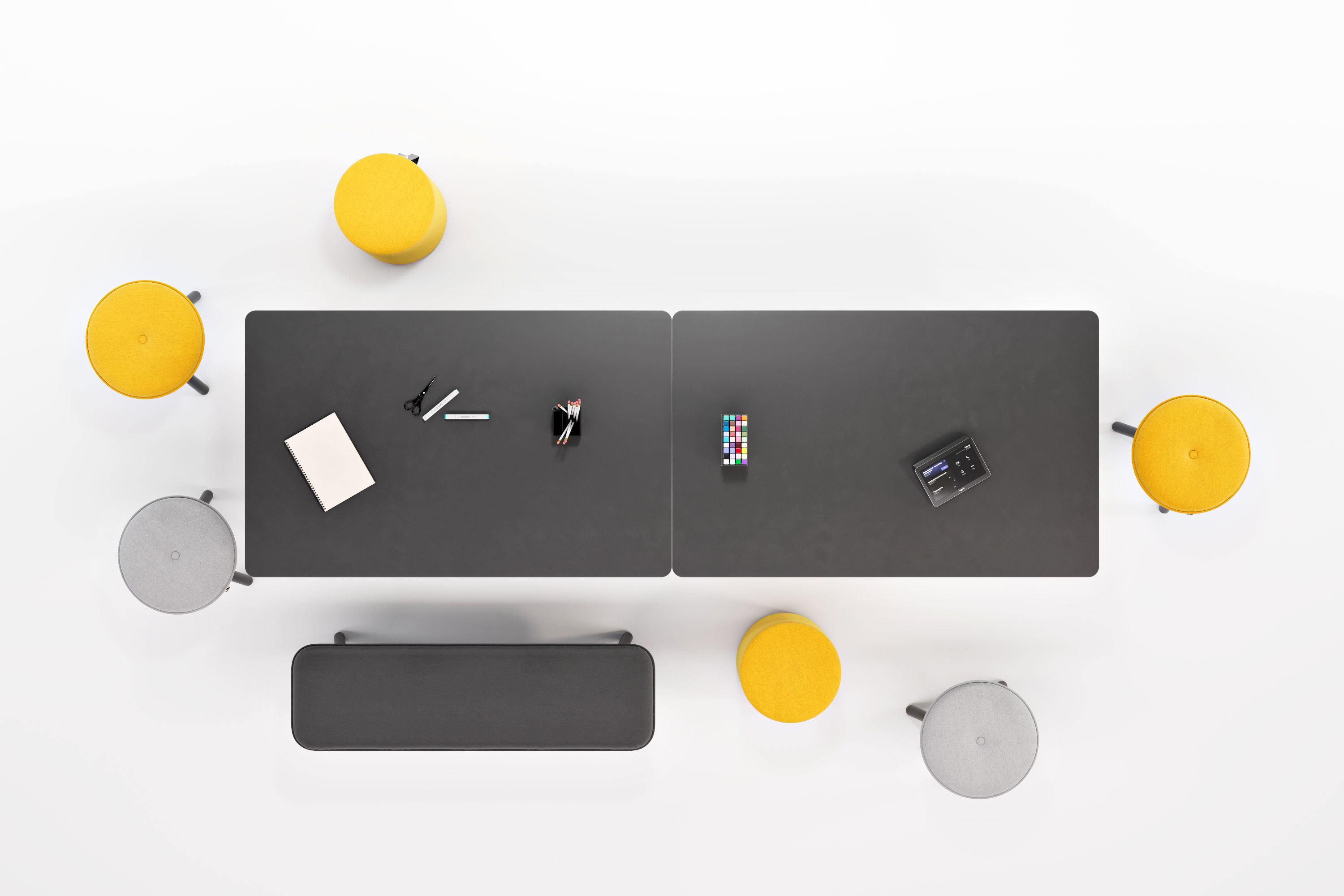 Collection of Office Furniture - Modern Minimalist Style _8