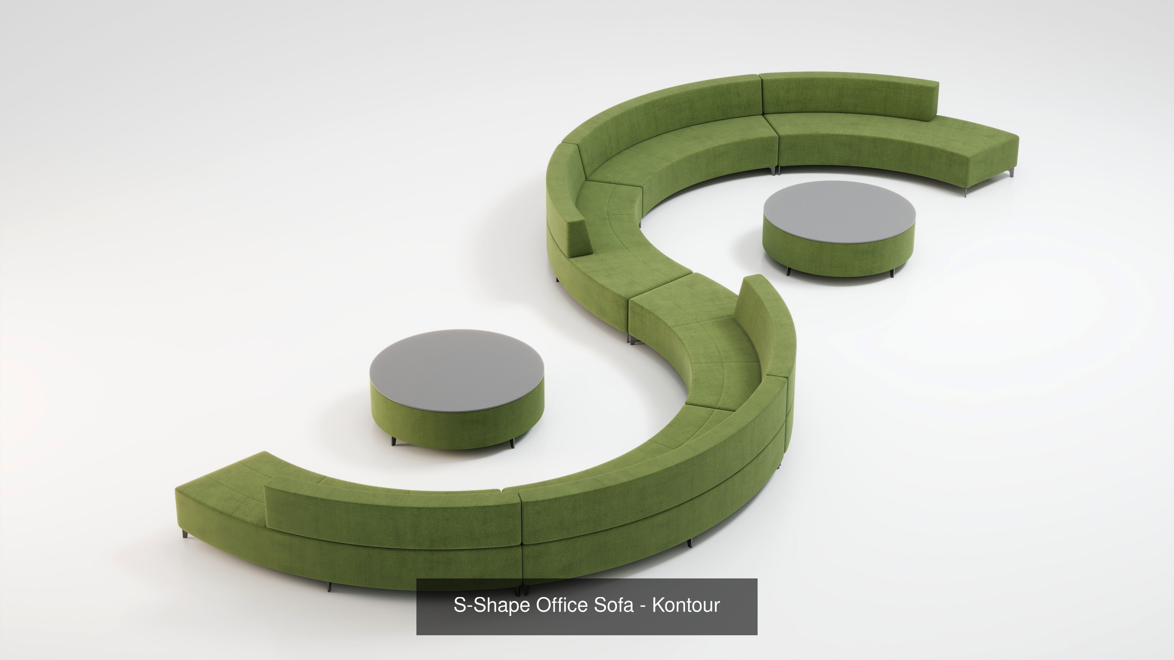 Collection of Office Furniture - Modern Minimalist Style _25