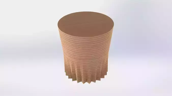 Parametric Table S  3D model