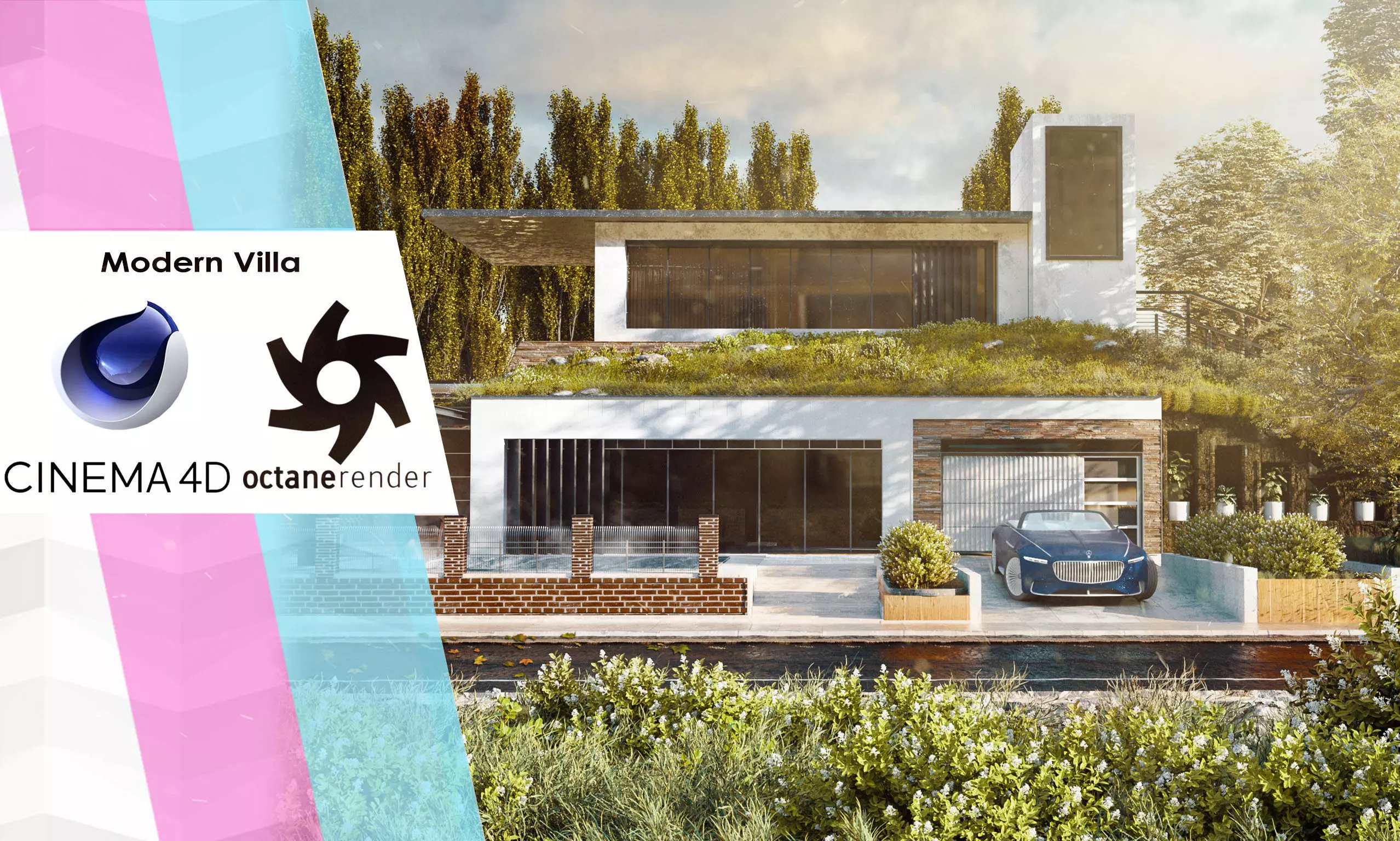 Modern Villa 3D model