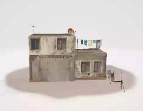 Moroccan OLD HOUSE 3D model