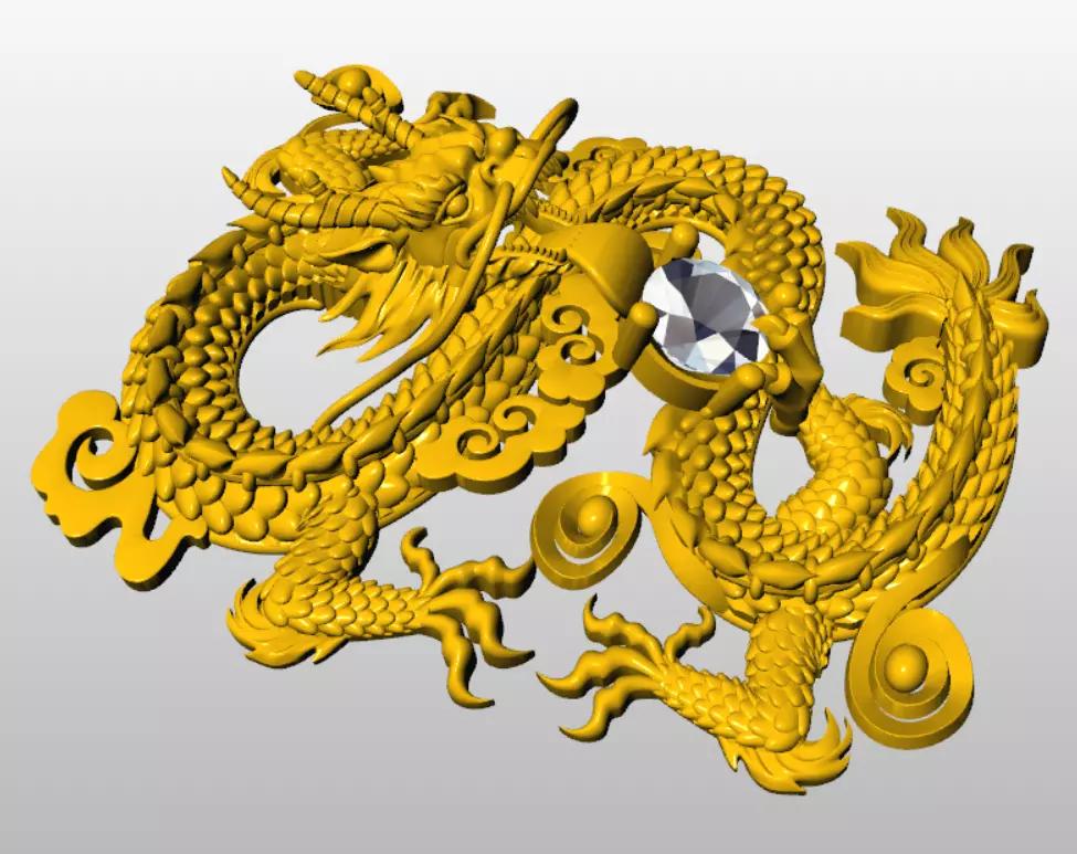 Dragon china v3 3D print model_0