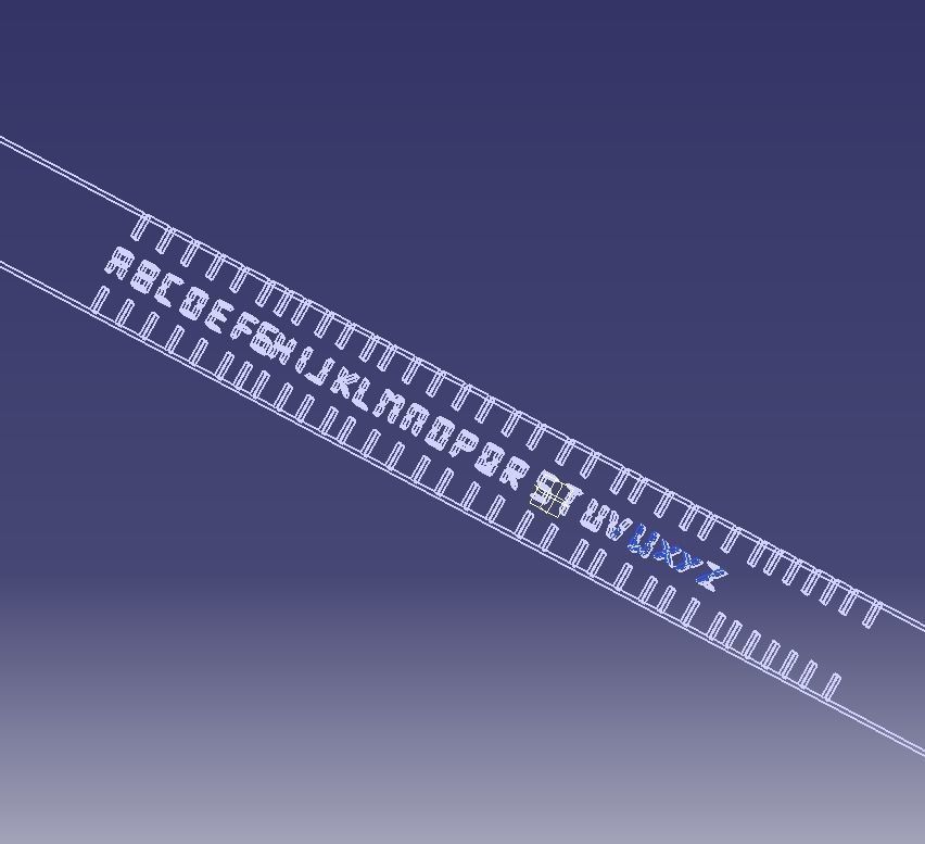 UK Finger Ring Sizer 3D print model_30