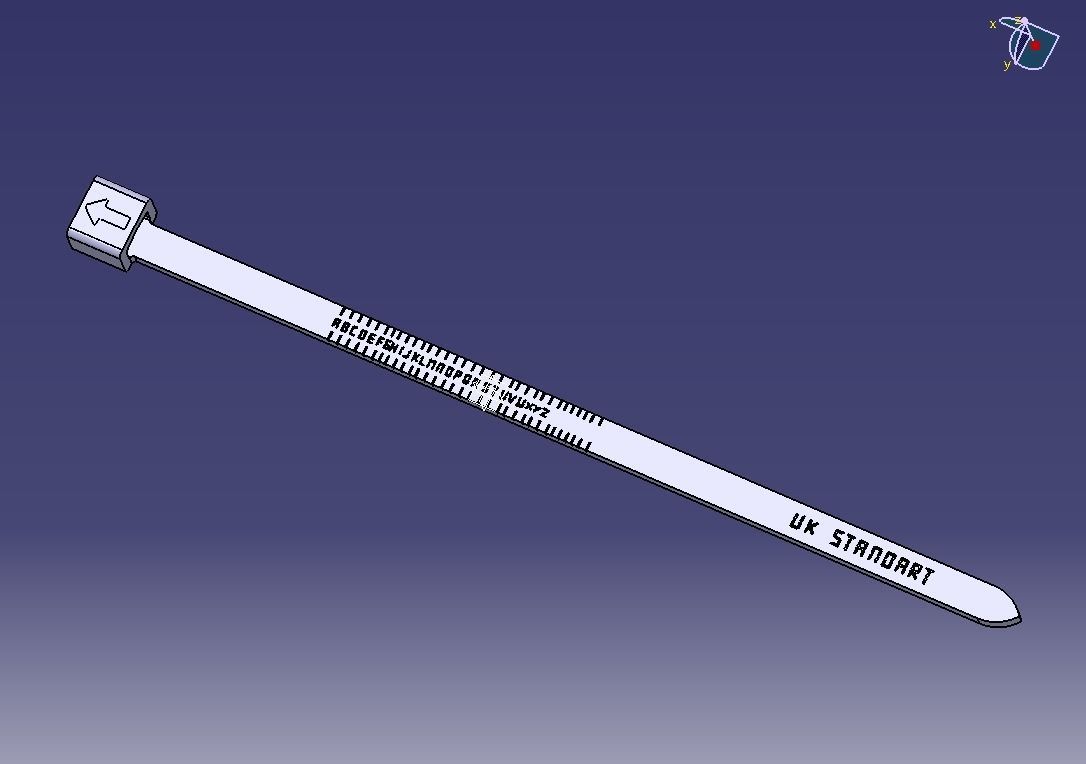 UK Finger Ring Sizer 3D print model_16