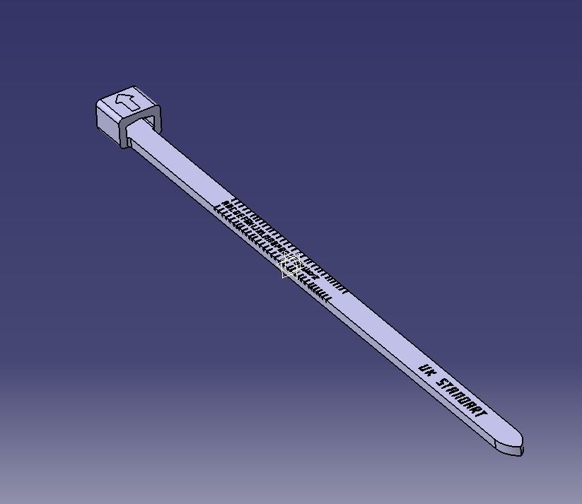UK Finger Ring Sizer 3D print model_41