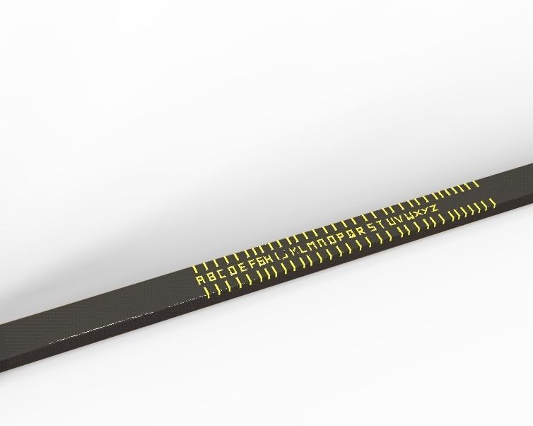 UK Finger Ring Sizer 3D print model_10