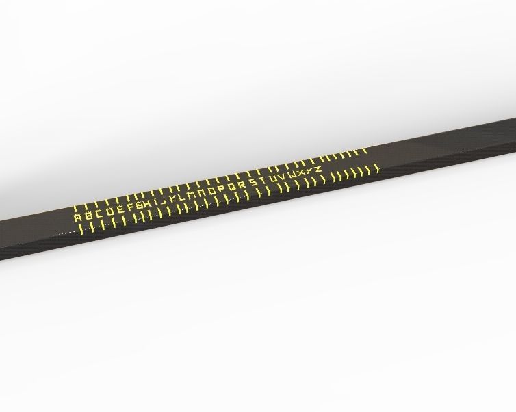 UK Finger Ring Sizer 3D print model_15