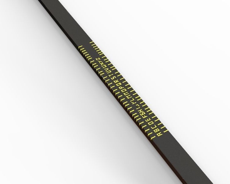 UK Finger Ring Sizer 3D print model_14