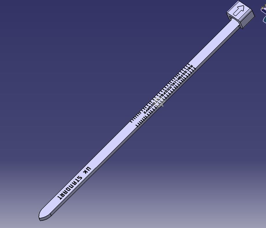 UK Finger Ring Sizer 3D print model_39