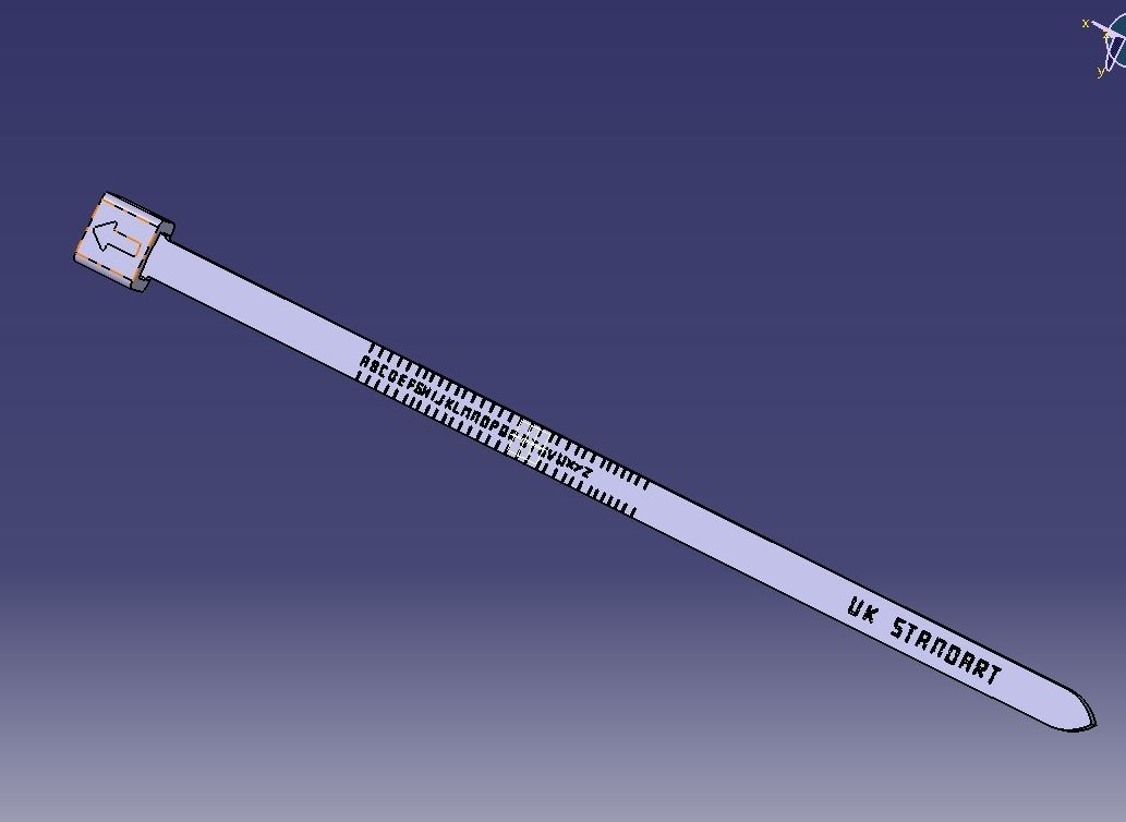 UK Finger Ring Sizer 3D print model_35