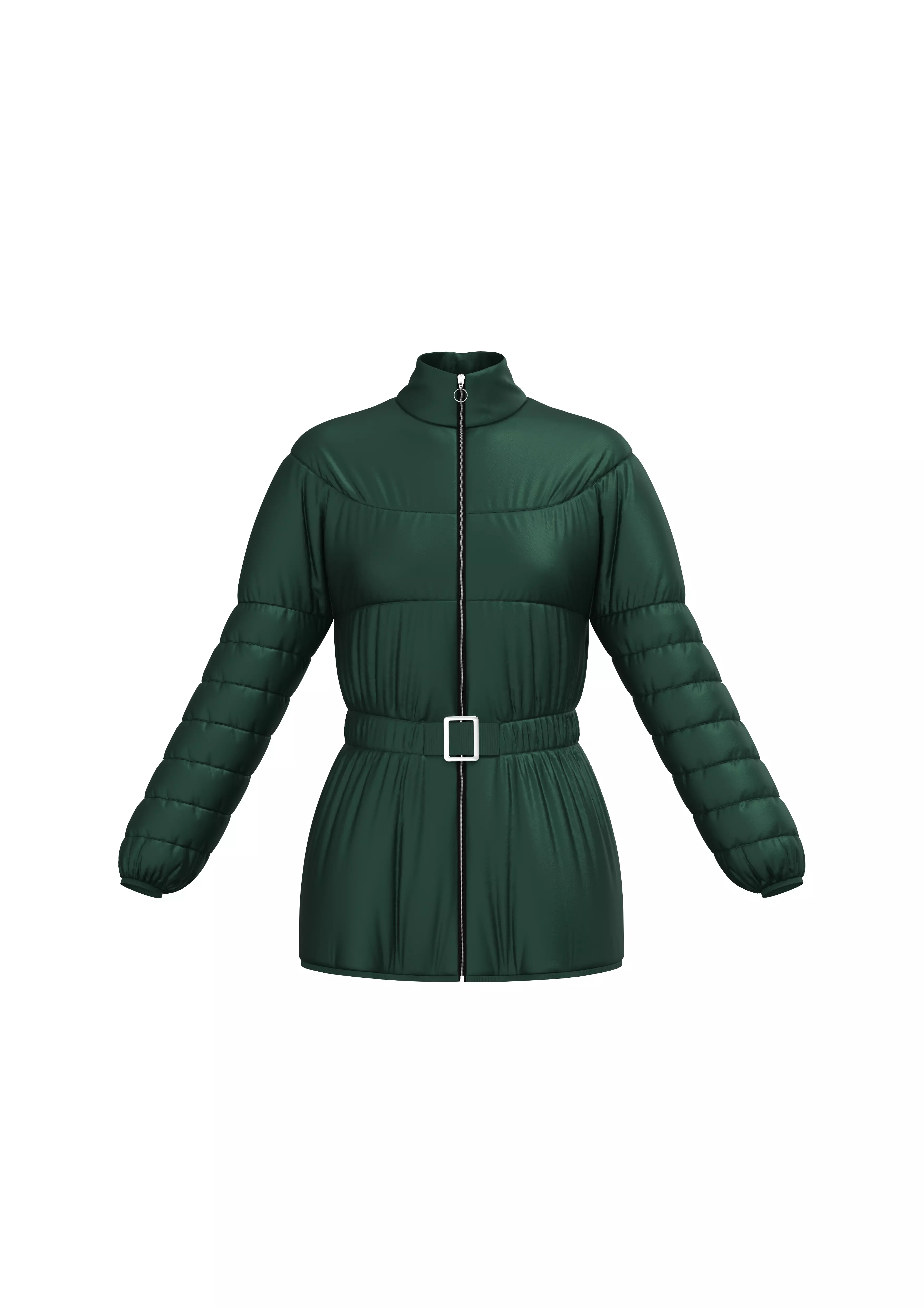  puffer jacket Woman Texture_0