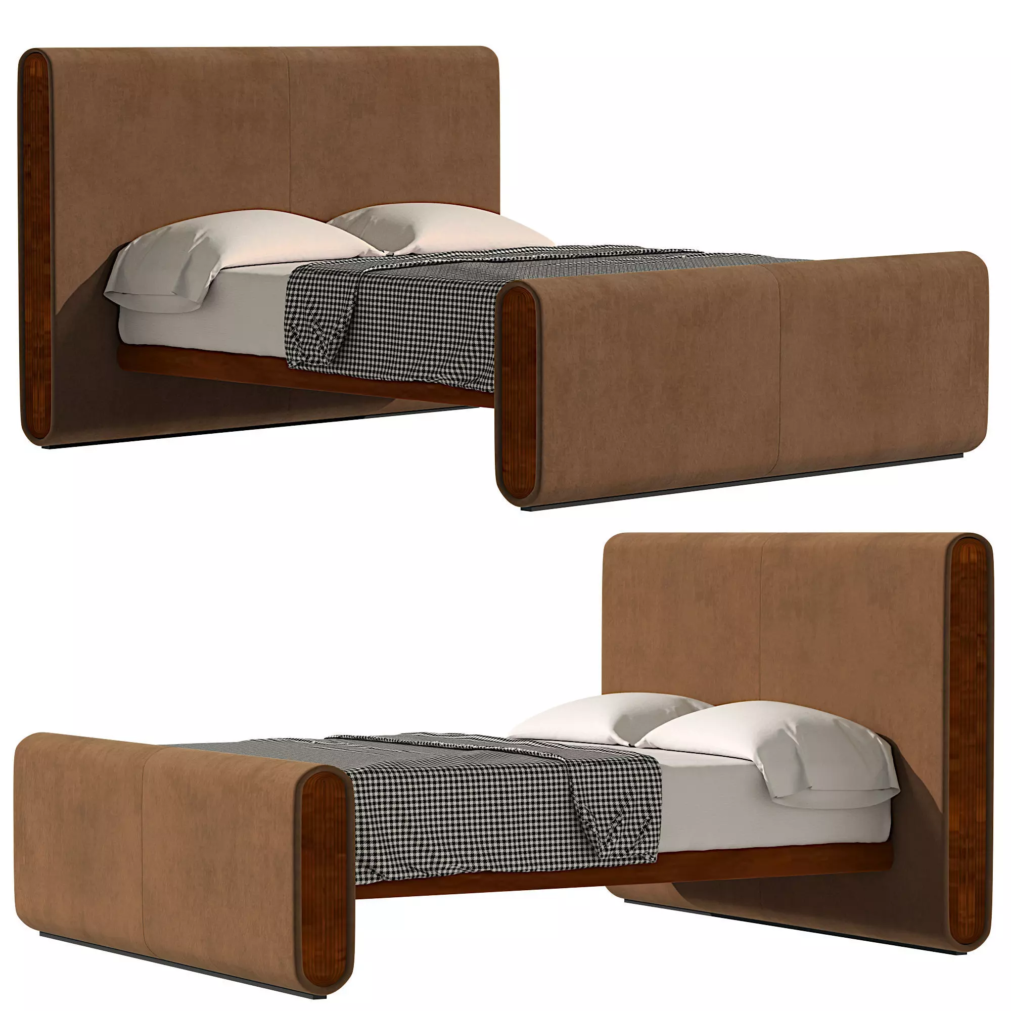 Union bed 3D model