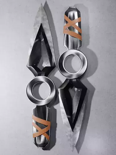 Jetts dagger UPDATED Free 3D model