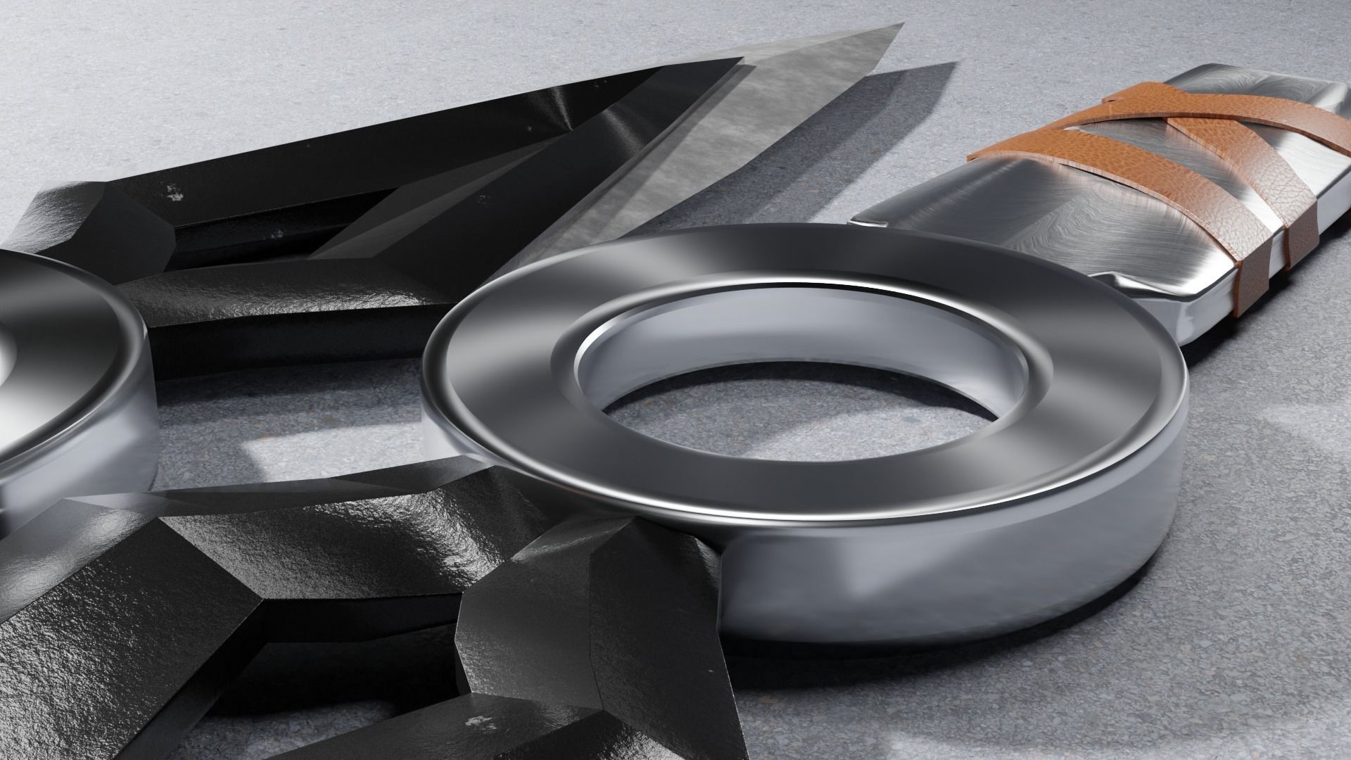 Jetts dagger UPDATED Free 3D model_2