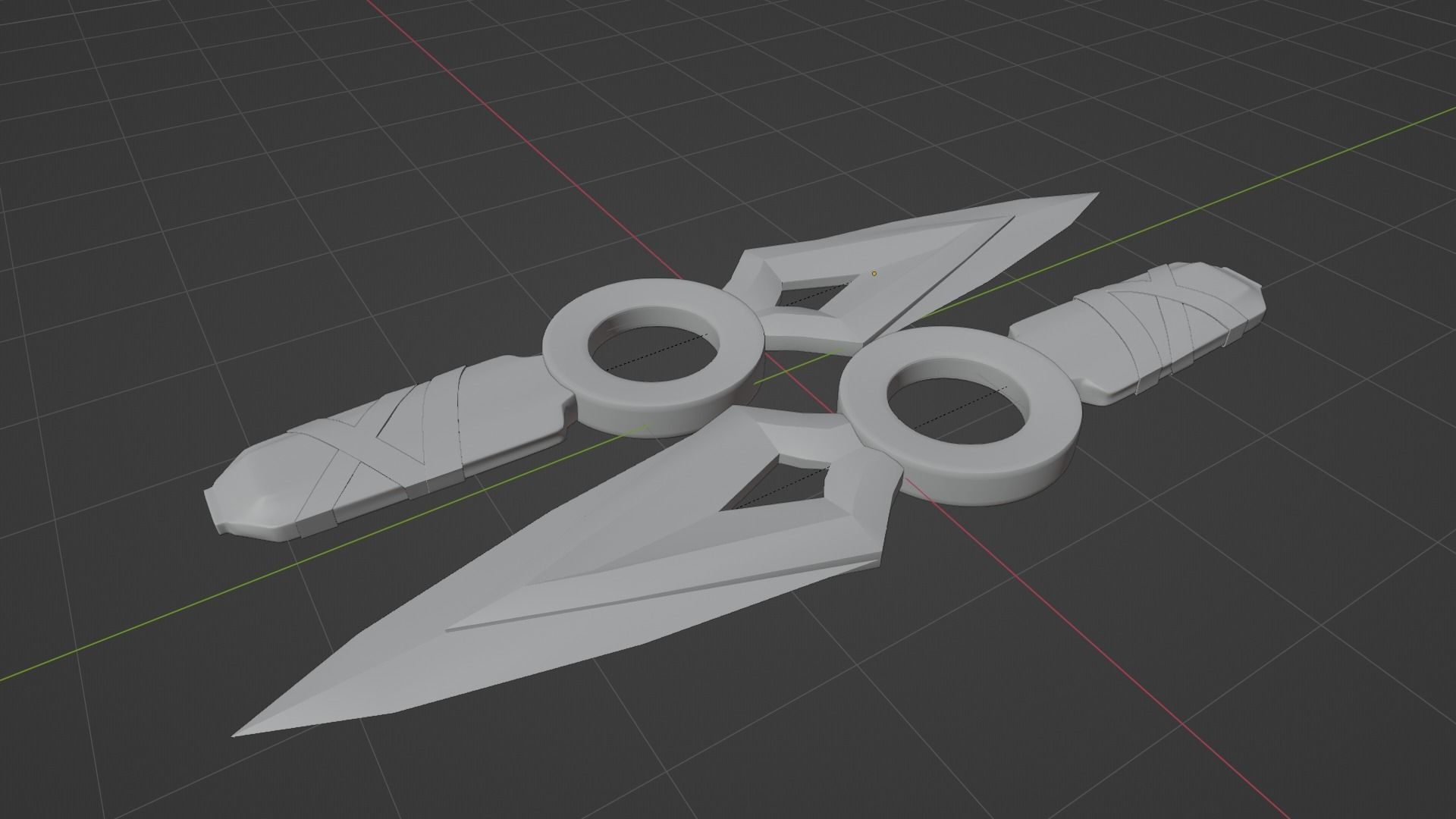 Jetts dagger UPDATED Free 3D model_3