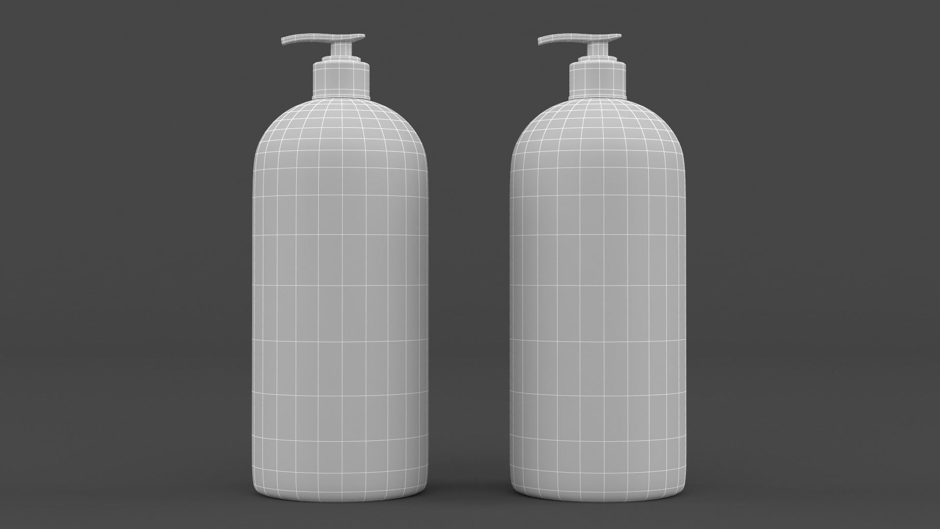 TRESemme Shampoo and Conditioner 3D model_7
