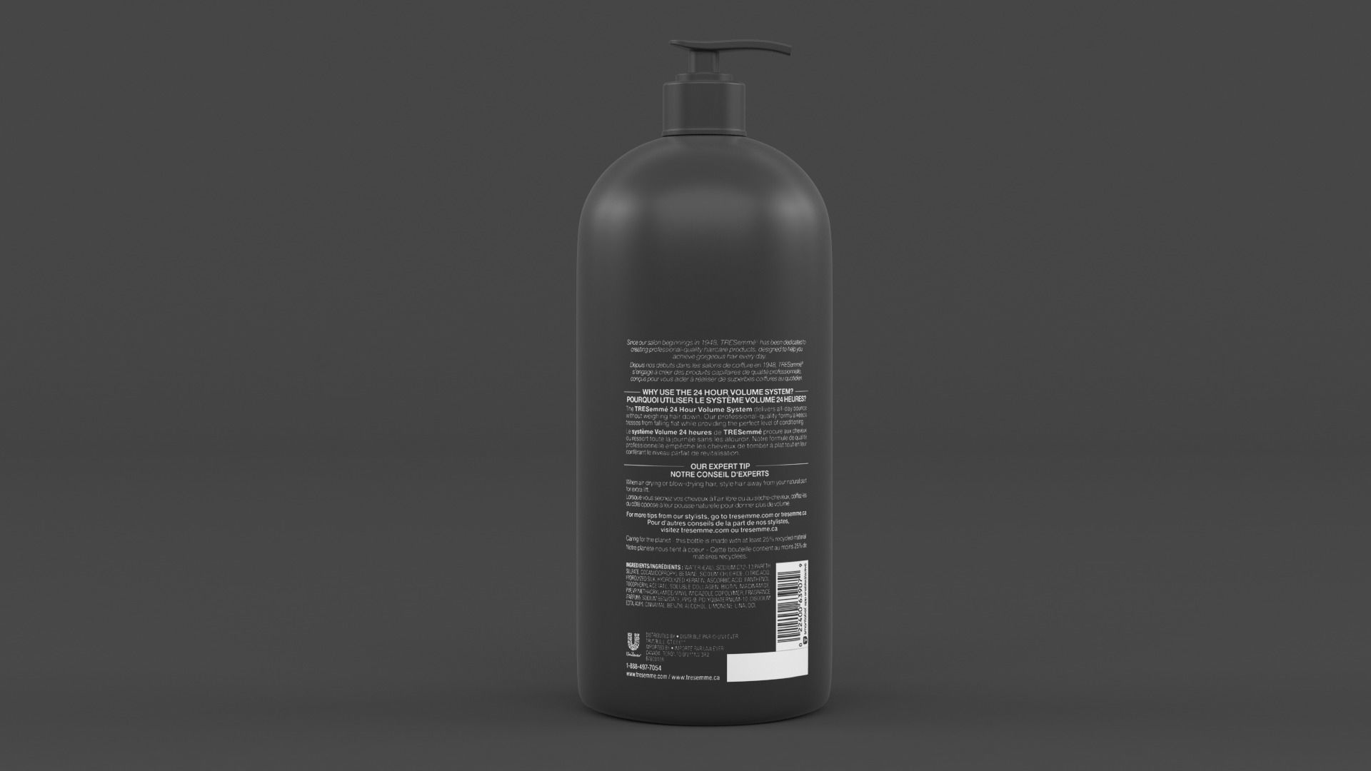 TRESemme Shampoo and Conditioner 3D model_5