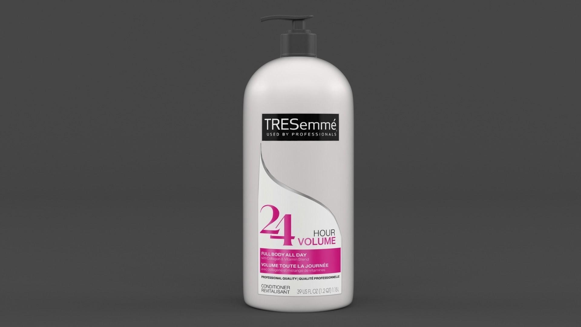 TRESemme Shampoo and Conditioner 3D model_1