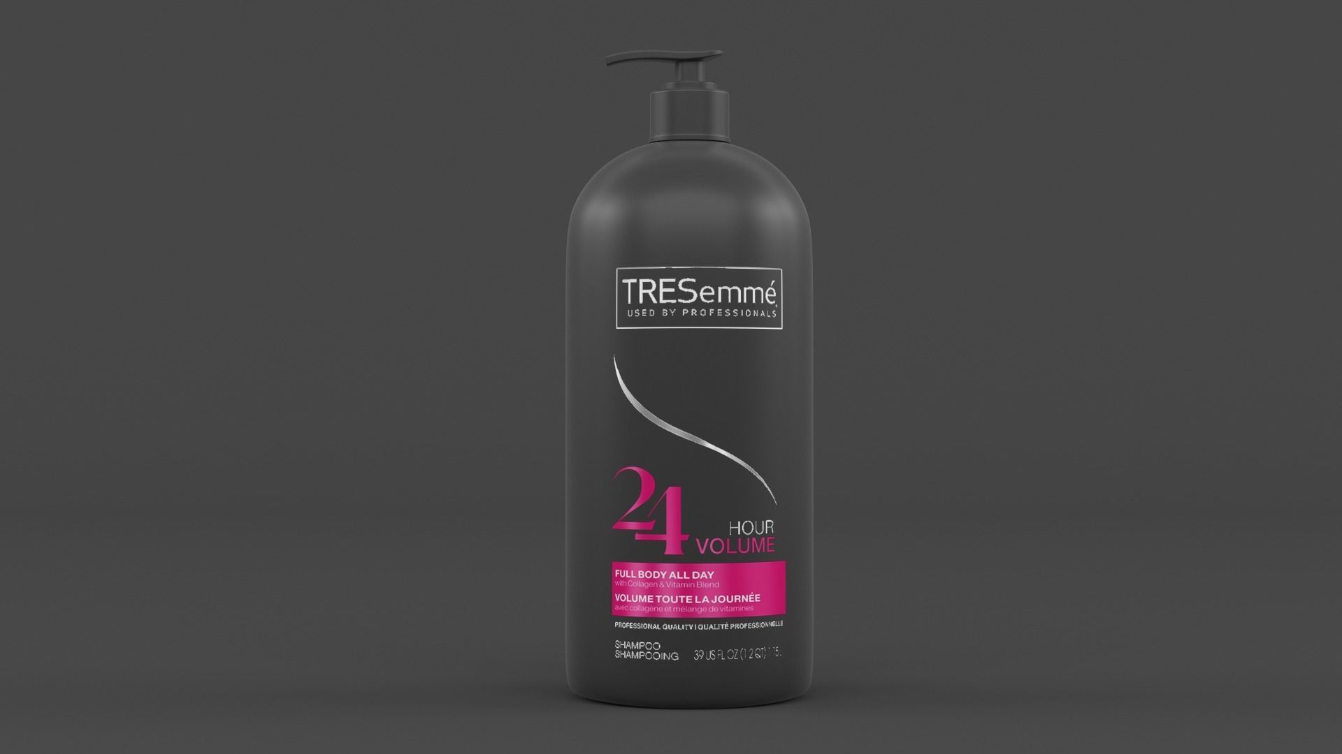 TRESemme Shampoo and Conditioner 3D model_4
