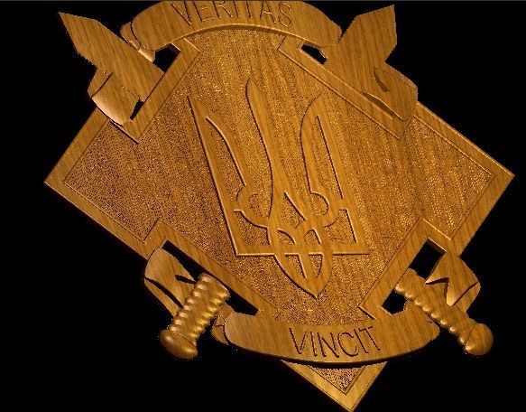 veritas vincit 3D print model_4