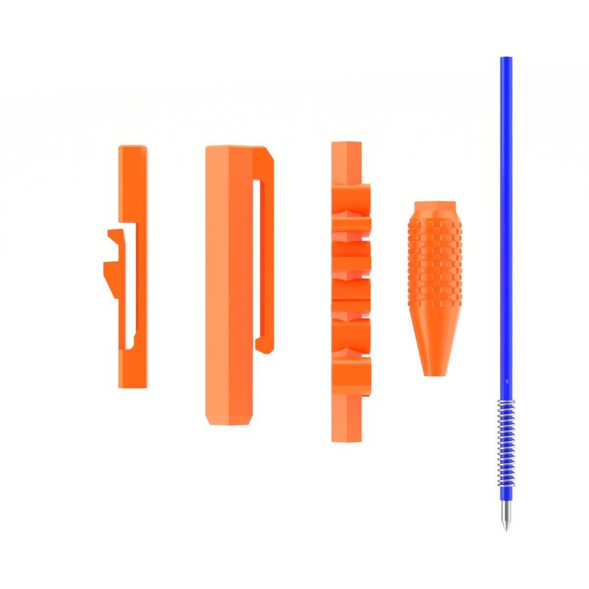 Printable Retractable Click Pen 3D print model_9
