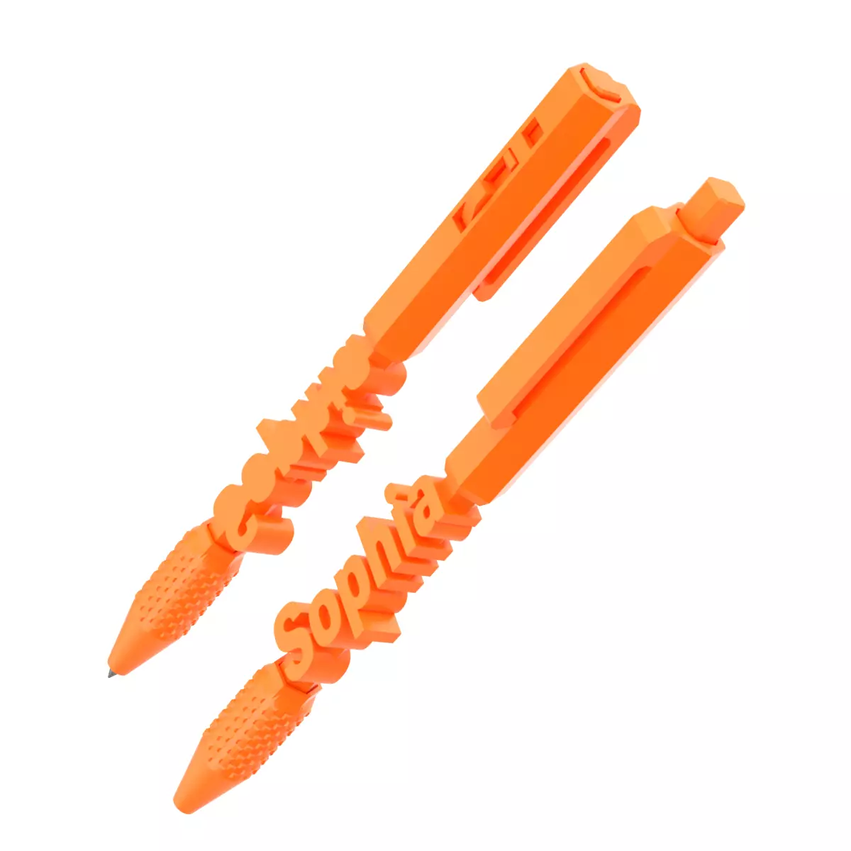 Printable Retractable Click Pen 3D print model_0