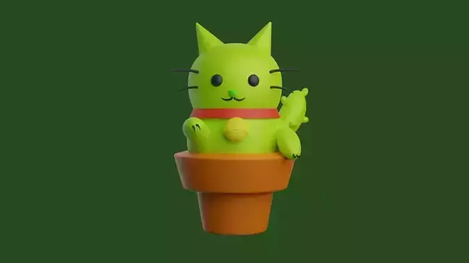 Plant Cactus Character