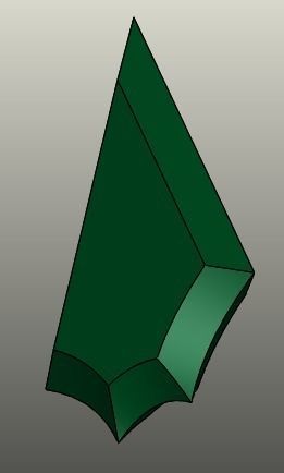 The Arrow Series logo - Green Arrow 3D model_4