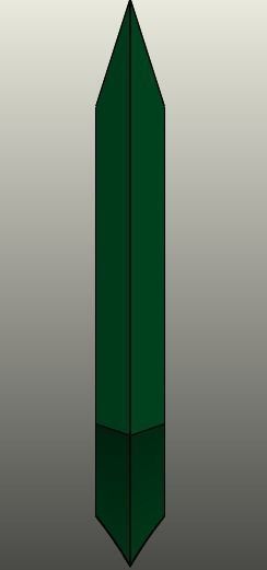 The Arrow Series logo - Green Arrow 3D model_8