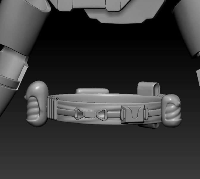 Jedi Armor One12 Scale STL files 3D print model_2