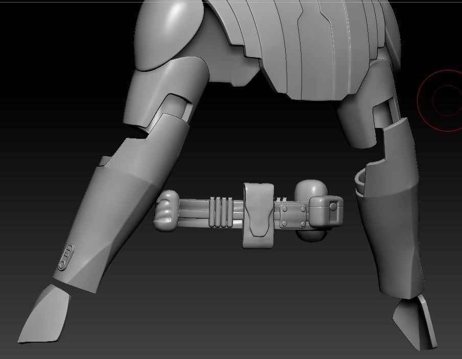 Jedi Armor One12 Scale STL files 3D print model_3