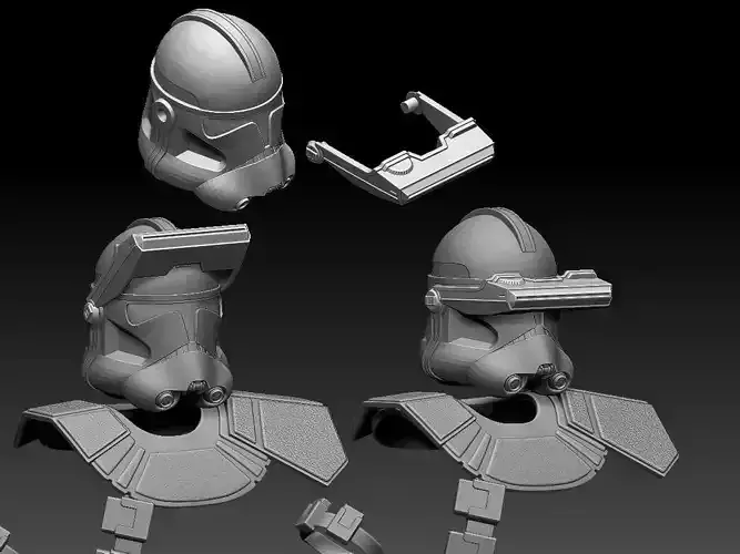 Commander Bly One12 Scale STL Files 3D print model